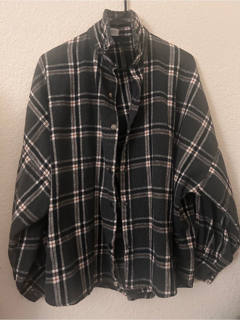 LBO Plaid Button Up Jacket Women’s